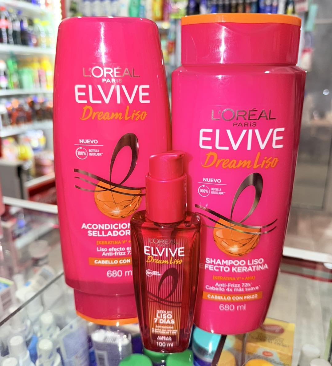 Kits Elvive shampoo + acondicionador